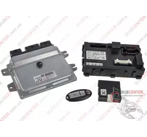 Электронный блок управления (ЭБУ) комплект Nissan Leaf MEV01104A12612 2010DJ4087