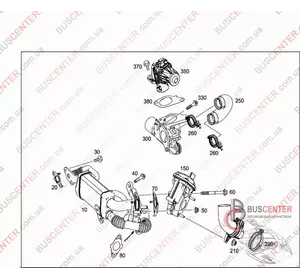 Патрубок системы отработанних газов (катализатора) Mercedes Citan A6071400008 A6071400008