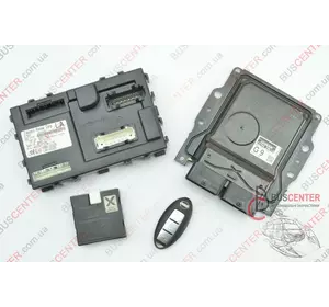 Электронный блок управления (ЭБУ) комплект (компьютер) Nissan Leaf 237403NL1A MB112700-8082