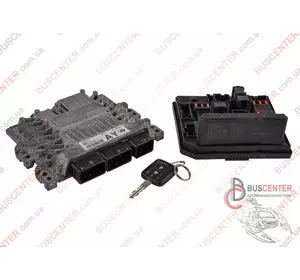 Электронный блок управления (ЭБУ) комплект Nissan Qashqai 23710-JD54D S180033104