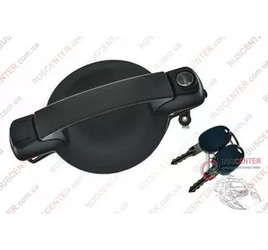 Ручка двери боковой правой раздвижной наружная с ключом Fiat Doblo 735309961 Ручка двери боковой правой раздвижной наружная с ключом Fiat Doblo 735309961