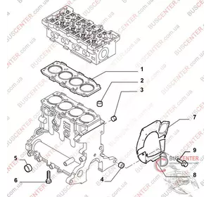 Прокладка головки блока цилиндра (ГБЦ) Fiat Ducato 55211410 61-36595-10 Прокладка головки блока цилиндра (ГБЦ) Fiat Ducato 55211410 61-36595-10