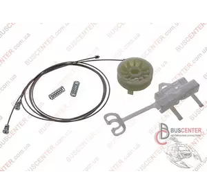 Ремкомплект стеклоподъемника двери передней правой Fiat Ducato 1341395080 505 0313 Ремкомплект стеклоподъемника двери передней правой Fiat Ducato 1341395080 505 0313