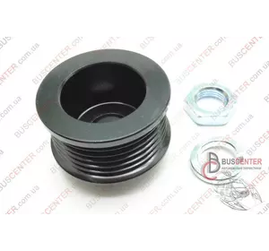Шкив генератора 6 ручейковый Renault Kangoo 7701477689 30606 Шкив генератора 6 ручейковый Renault Kangoo 7701477689 30606
