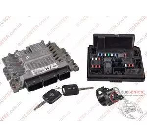 Комплект ЭБУ Nissan Qashqai 284B7JD02A 23710JD58C Комплект ЭБУ Nissan Qashqai 284B7JD02A 23710JD58C