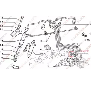 Уплотнительное кольцо втулки форсунки (прокладка, шайба "1 шт") Fiat Ducato 4279494 115.207 Уплотнительное кольцо втулки форсунки (прокладка, шайба "1 шт") Fiat Ducato 4279494 115.207