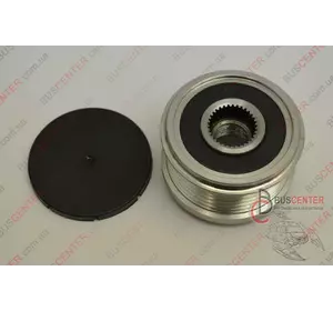 Шкив генератора демпферный 6 ручейковый Fiat Ducato 77363468 CQ1040284 Шкив генератора демпферный 6 ручейковый Fiat Ducato 77363468 CQ1040284