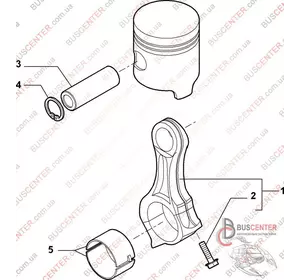 Вкладыш шатуна STD (стандартный "комплект - 8 шт") Fiat Ducato 5801489336 77 976 600 Вкладыш шатуна STD (стандартный "комплект - 8 шт") Fiat Ducato 5801489336 77 976 600