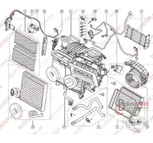 Привод заслонки печки (осушителя кондиционера) Renault Kangoo A21200800 7701209821 Привод заслонки печки (осушителя кондиционера) Renault Kangoo A21200800 7701209821