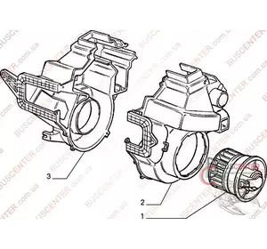 Моторчик печки Fiat Ducato 76517504 Моторчик печки Fiat Ducato 76517504