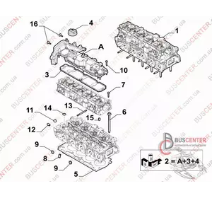Прокладка клапанной крышки 16V (двигатель 16 клапанов) Fiat Scudo 9641964380 CO026657H Прокладка клапанной крышки 16V (двигатель 16 клапанов) Fiat Scudo 9641964380 CO026657H