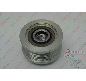 Шкив генератора демпферный 6 ручейковый Fiat Doblo 9949129 EVR55376 Шкив генератора демпферный 6 ручейковый Fiat Doblo 9949129 EVR55376