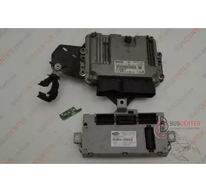 Электронный блок управления (ЭБУ) (комплект) Fiat Ducato 0281015734 51900697 Электронный блок управления (ЭБУ) (комплект) Fiat Ducato 0281015734 51900697