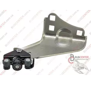 Ролик боковой правой сдвижной двери нижний с рычагом Renault Kangoo 8200202728 FT95578 Ролик боковой правой сдвижной двери нижний с рычагом Renault Kangoo 8200202728 FT95578