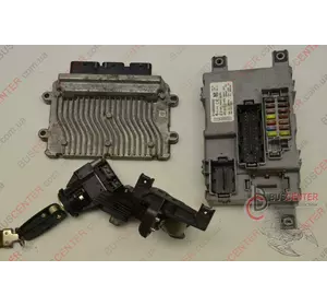 Электронный блок управления (ЭБУ) комплект Fiat Fiorino 9667260380 Электронный блок управления (ЭБУ) комплект Fiat Fiorino 9667260380