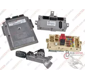 Электронный блок управления (ЭБУ) (комплект) Fiat Ducato 9663289080 9661256980 Электронный блок управления (ЭБУ) (комплект) Fiat Ducato 9663289080 9661256980