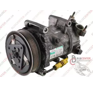 Компрессор кондиционера Citroen Berlingo 9651910980 SD6C12-1351F Компрессор кондиционера Citroen Berlingo 9651910980 SD6C12-1351F