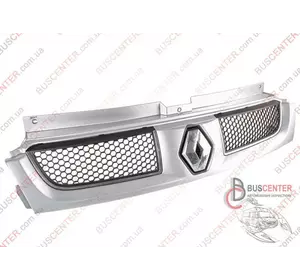 Решетка бампера верхняя Renault Trafic 8200044579 Решетка бампера верхняя Renault Trafic 8200044579