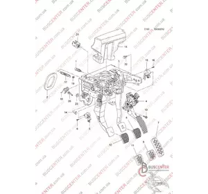 Датчик положения педали сцепления (лягушка) Opel Astra 25889337 10366474 Датчик положения педали сцепления (лягушка) Opel Astra 25889337 10366474