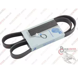 Ремень ручейковый 6 PK 1153 Fiat Ducato 9623436980 AD06R1153 Ремень ручейковый 6 PK 1153 Fiat Ducato 9623436980 AD06R1153