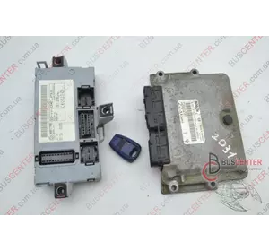 Электронный блок управления (ЭБУ) (комплект) Fiat Doblo 46817786 0281010344 Электронный блок управления (ЭБУ) (комплект) Fiat Doblo 46817786 0281010344
