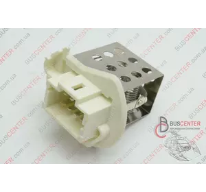 Резистор печки (реостат, регулятор оборотов печки, сопротивление) Renault Master 7701057557 Резистор печки (реостат, регулятор оборотов печки, сопротивление) Renault Master 7701057557