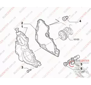 Прокладка масляного насоса (1 шт) Fiat Ducato 504012746 DRM0542 Прокладка масляного насоса (1 шт) Fiat Ducato 504012746 DRM0542
