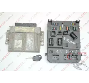 Электронный блок управления (ЭБУ) комплект (компьютер) Citroen Berlingo 9650825480 9642222380 Электронный блок управления (ЭБУ) комплект (компьютер) Citroen Berlingo 9650825480 9642222380