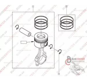 Кольца поршневые 96.50x2.5 2.0 3.0 0.50 (комплект на четыре поршня) Renault Master 325477 TP Кольца поршневые 96.50x2.5 2.0 3.0 0.50 (комплект на четыре поршня) Renault Master 325477 TP