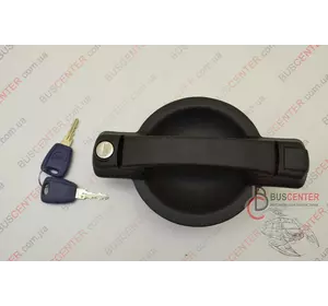 Ручка двери боковой правой раздвижной наружная с ключом Fiat Doblo 735309961 MG80/472 Ручка двери боковой правой раздвижной наружная с ключом Fiat Doblo 735309961 MG80/472