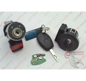Замок зажигания (комплект) Renault Master 7701208408 Замок зажигания (комплект) Renault Master 7701208408