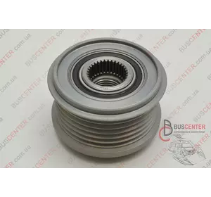 Шкив генератора демпферный 6 ручейковый Fiat Ducato 77363468 VAL588002 Шкив генератора демпферный 6 ручейковый Fiat Ducato 77363468 VAL588002