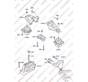 Подушка двигателя  правая/ левая (задний привод) Ford Transit 4C11-6A002-AE 4C116A002AE Подушка двигателя  правая/ левая (задний привод) Ford Transit 4C11-6A002-AE 4C116A002AE