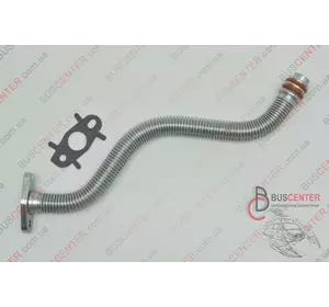 Сливная трубка турбины (патрубок, масляная трубка турбины) Renault Kangoo 8200231833 R 62178 Сливная трубка турбины (патрубок, масляная трубка турбины) Renault Kangoo 8200231833 R 62178
