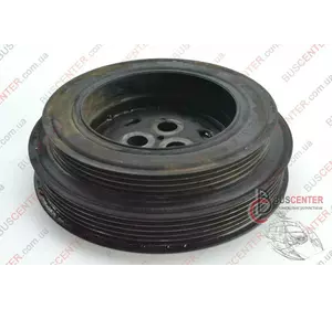 Шкив коленвала демпферный 6/ 4 ручейков Ford Transit 6C1Q6B319AD Шкив коленвала демпферный 6/ 4 ручейков Ford Transit 6C1Q6B319AD