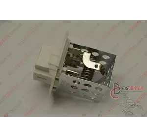 Резистор печки (реостат, регулятор оборотов печки, сопротивление) Renault Master 7701057557 DEX006TT Резистор печки (реостат, регулятор оборотов печки, сопротивление) Renault Master 7701057557 DEX006TT