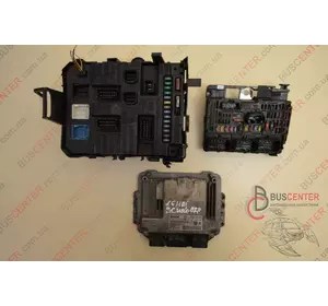 Электронный блок управления (ЭБУ) (комплект) Fiat Scudo 9663627480 0281012982 Электронный блок управления (ЭБУ) (комплект) Fiat Scudo 9663627480 0281012982