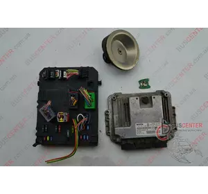 Электронный блок управления (ЭБУ) комплект (комплект) Citroen Berlingo 9661813780 0281012620 Электронный блок управления (ЭБУ) комплект (комплект) Citroen Berlingo 9661813780 0281012620
