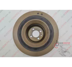 Шкив коленвала демпферный 6 ручейков Fiat Doblo 55208280 17-1077 Шкив коленвала демпферный 6 ручейков Fiat Doblo 55208280 17-1077