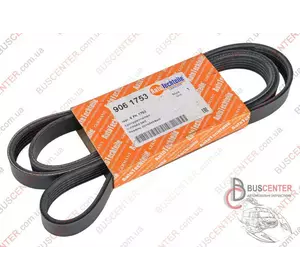 Ремень ручейковый 6 PK 1753 Volkswagen Transporter 037 145 933 A ATT906 1753 Ремень ручейковый 6 PK 1753 Volkswagen Transporter 037 145 933 A ATT906 1753