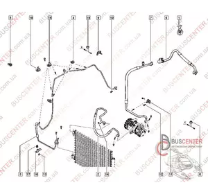 Трубка кондиционера Renault Captur 924404313R Трубка кондиционера Renault Captur 924404313R