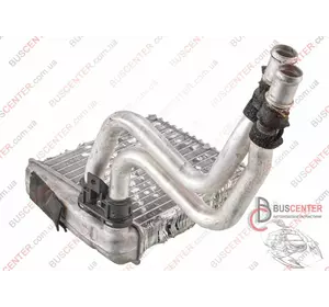 Радиатор печки Renault Clio 669223C Радиатор печки Renault Clio 669223C