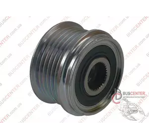 Шкив генератора демпферный 6 ручейковый Fiat Doblo 77364723 EG6204286 Шкив генератора демпферный 6 ручейковый Fiat Doblo 77364723 EG6204286