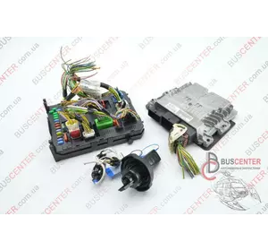 Электронный блок управления (ЭБУ) (комплект) (компьютер) Peugeot Partner 9666681180 S180123008A Электронный блок управления (ЭБУ) (комплект) (компьютер) Peugeot Partner 9666681180 S180123008A