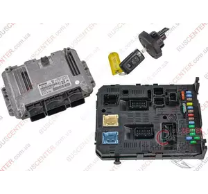 Электронный блок управления (ЭБУ) (комплект) Citroen Berlingo 9664058780 0281013872 Электронный блок управления (ЭБУ) (комплект) Citroen Berlingo 9664058780 0281013872
