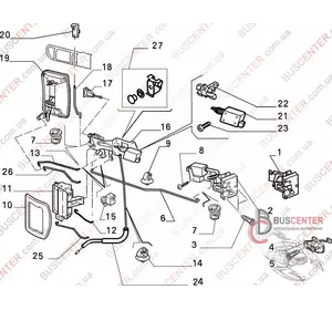 Ручка двери боковой правой сдвижной наружная Fiat Ulysse 1476256899 Ручка двери боковой правой сдвижной наружная Fiat Ulysse 1476256899