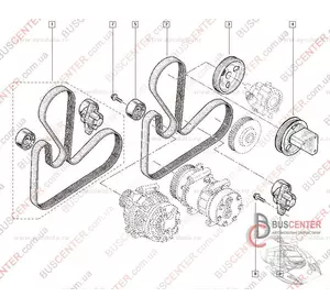 Паразитный ролик генератора (обводной) Renault Kangoo 8200170009 CFR 500245 Паразитный ролик генератора (обводной) Renault Kangoo 8200170009 CFR 500245