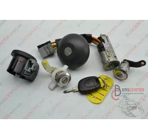 Замок зажигания (комплект) Renault Master 7701475686 Замок зажигания (комплект) Renault Master 7701475686