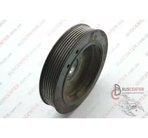Шкив коленвала демпферный 7 ручейков (без фланца, без бурта) Renault Master 8200267867 Шкив коленвала демпферный 7 ручейков (без фланца, без бурта) Renault Master 8200267867