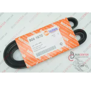 Ремень ручейковый 6 PK 1670 (с кондиционером) Fiat Ducato 55218886 906 1670 Ремень ручейковый 6 PK 1670 (с кондиционером) Fiat Ducato 55218886 906 1670